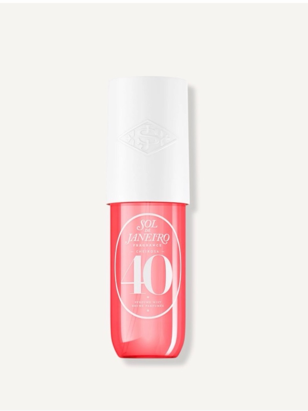 Sol de Janeiro 40 Perfume Mist - Coral Pink & White Bottle